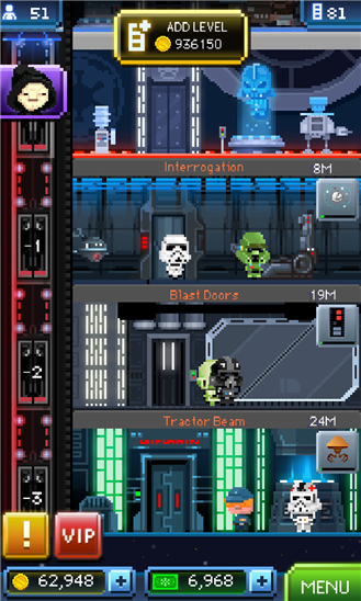 Star Wars: Tine Death Star приложение