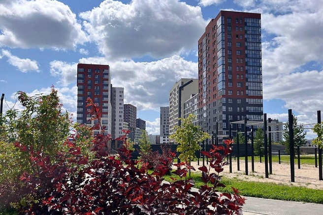 ЖК «Тайгинский парк» с парком и озером | Источник: ГК «КПД-Газстрой»