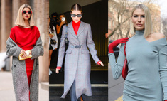 Серый + красный: самое модное комбо 2024 года
