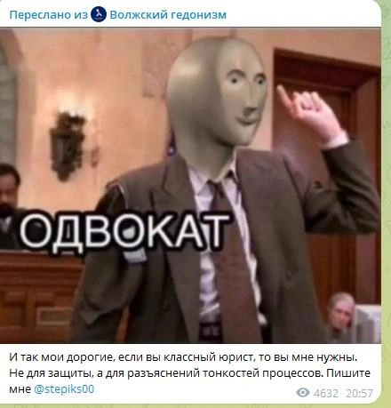 Попытка обернуть все в шутку не удалась | Источник: «Волжский гедонизм» / T.me