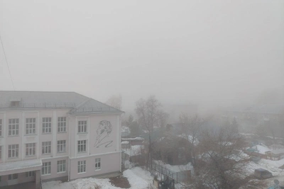 Новосибирск в тумане: атмосферные фото жителей