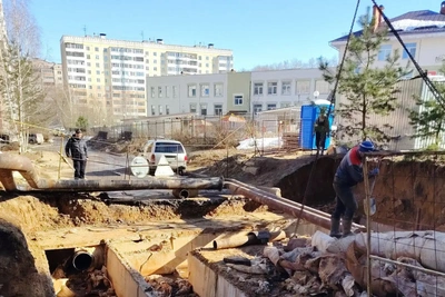 Костромские теплоэнергетики ежедневно ремонтируют теплосети