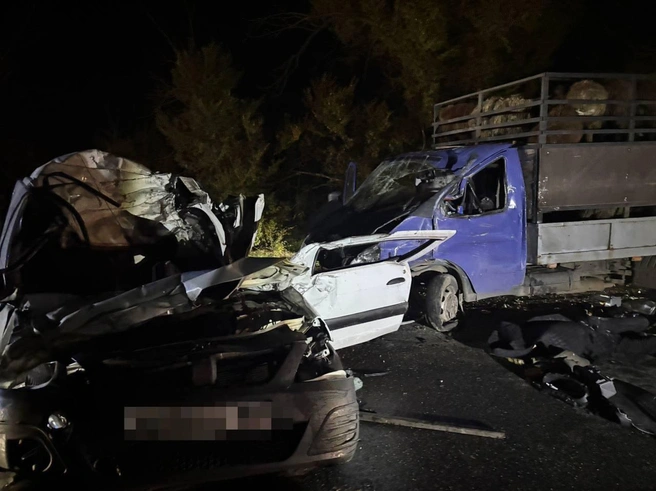 В тройном ДТП погибли два человека | Источник: Госавтоинспекция Ставропольского края