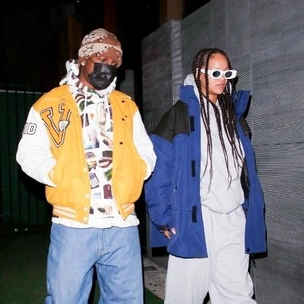 Рианна и Asap Rocky в Лос-Анджелесе