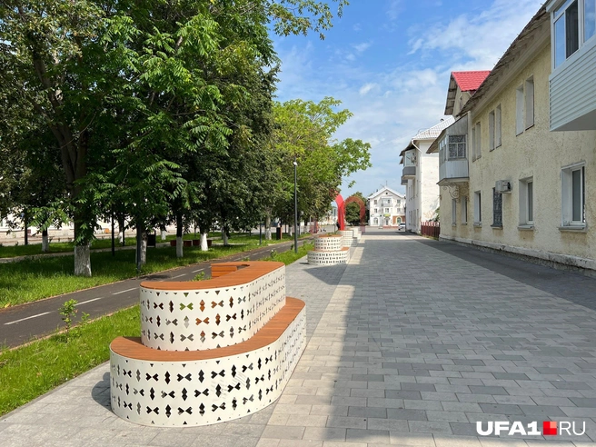 Новая аллея в Салавате | Источник: Андрей Бирюков / UFA1.RU