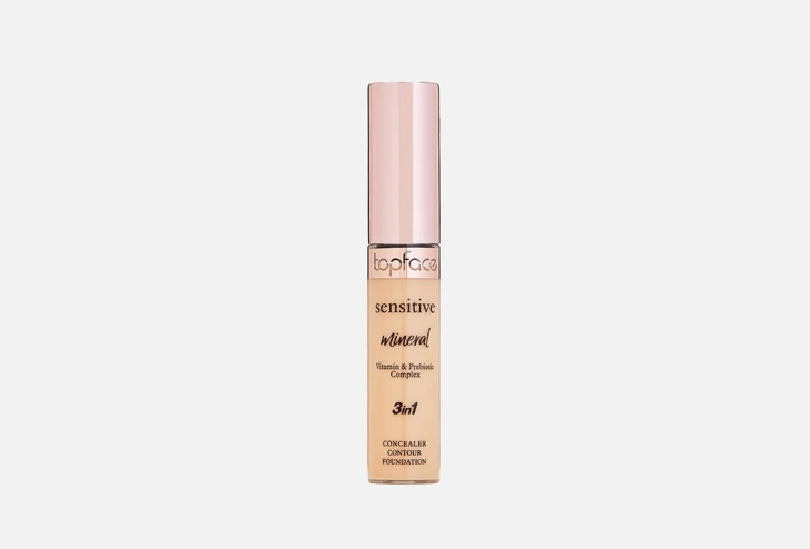Topface Консилер для лица и глаз Sensitive Mineral Concealer 005 Medium Beige 