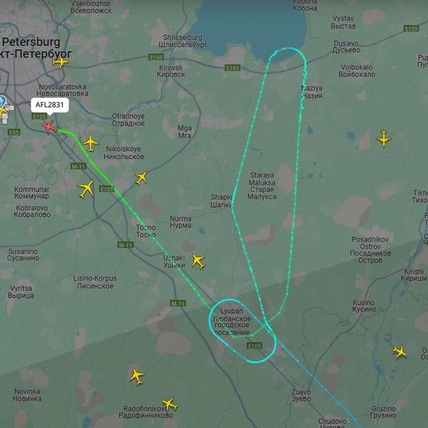 Источник: flightradar24.com