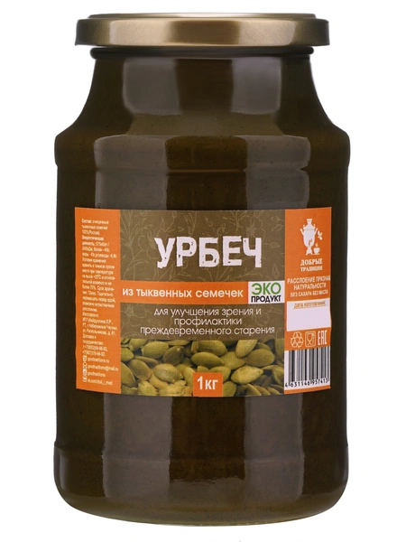 Урбеч из тыквенных семечекГде купить: aliexpress.ru