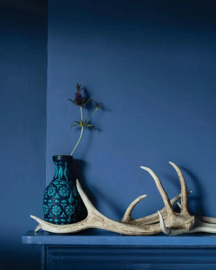 Оттенок Pitch Blue №220, Farrow & Ball.