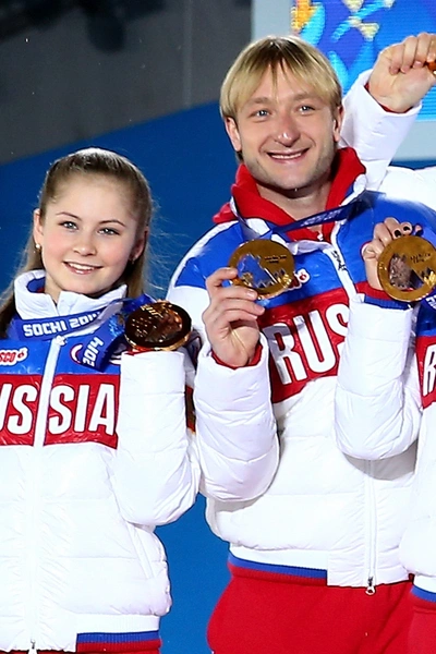 Юлия Липницкая (Yulia Lipnitskaya), Евгений Плющенко