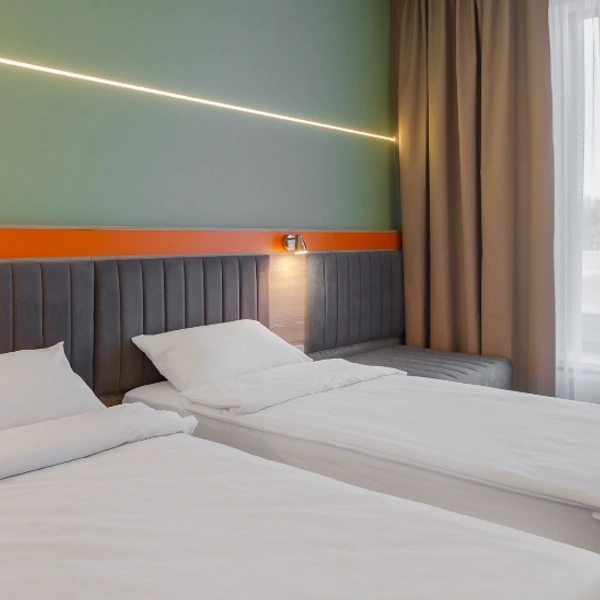 Номер с двумя раздельными кроватями | Источник: arzamas.3ahotel.ru
