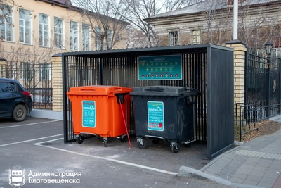 Модернизация контейнерных зон в Благовещенске