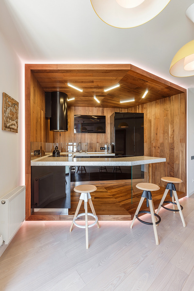 Кухни без верхних шкафов: 55+ примеров | myDecor