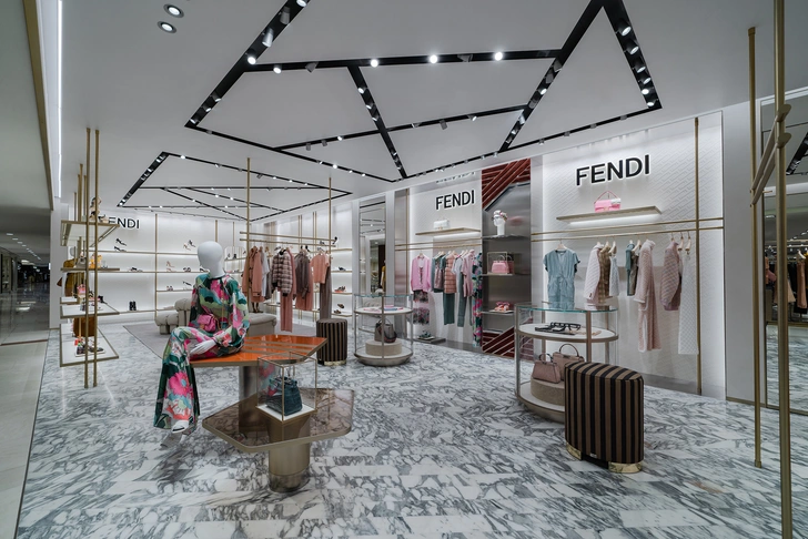 Новый бутик Fendi в ЦУМе