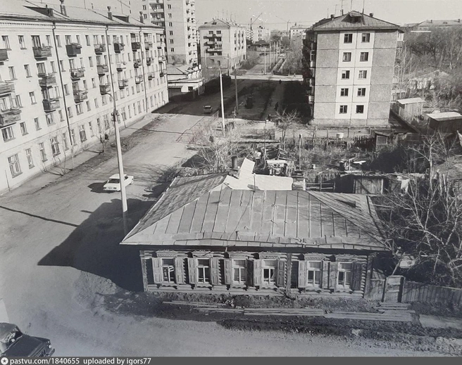 Тобольная ул. от ул. С. Васильева до ул. Гоголя, 1978 г. р. | Источник: Старый Курган
