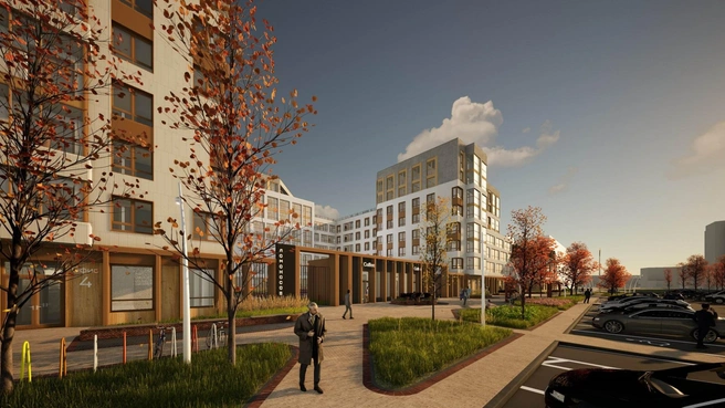 В жилом комплексе будет реализована концепция «Разумные метры» | Источник: Группа Аквилон