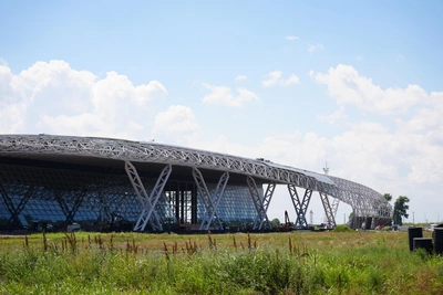 Новый аэропорт Краснодара откроют через год: фото со стройки