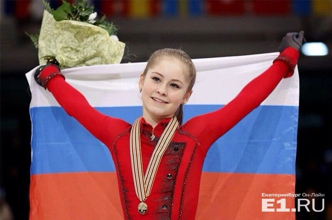 Юля Липницкая произвела фурор на Олимпиаде | www.e1.ru