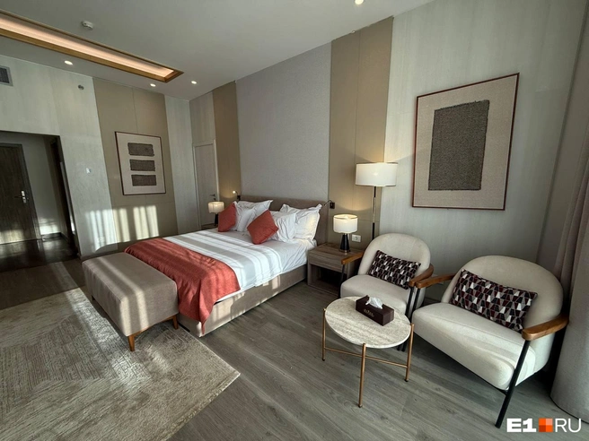 Номер в отеле Rixos Montaza Alexandria, корпус Nariman | Источник: Анастасия Баранова / E1.RU