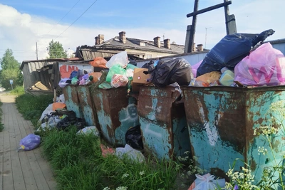 Из-за поломки техники в Пинежском округе не вывозят мусор