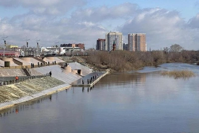 Тобол у Кургана убывает на 7 см за сутки