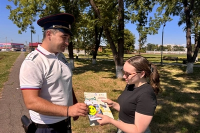 В Гиагинском районе прошла акция «Пешеход»