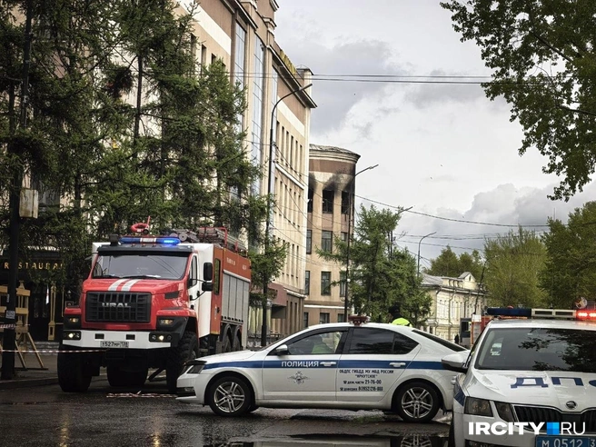 Собрали хронологию пожара в центре Иркутска | Источник: Алёна Кашпарова / «ИрСити»