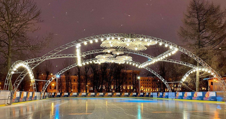 На какие катки в Москве и Санкт-Петербурге ты должна заглянуть зимой 2021/22 ✨