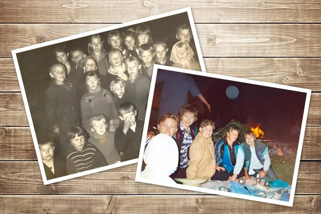 Это фото гораздо современнее, чем времена, о которых идет речь. На кадрах празднование Яанова дня в Анценске | Источник: фото предоставлено Натальей Филимоновной