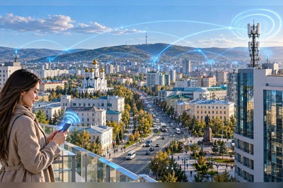 В Чите впервые заработала сеть 5G