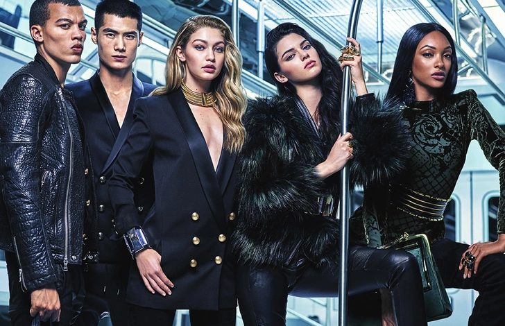 Кампания Balmain x H&M