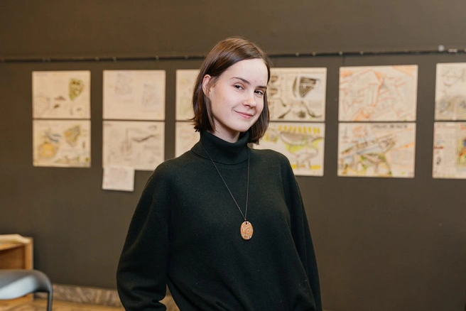 Мария Воронина — победитель конкурса клаузур, студентка УрГАХУ | Источник: пресс-служба ПНТЗ