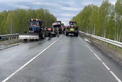 Движение на трассе «Сибирь» восстановлено после ДТП