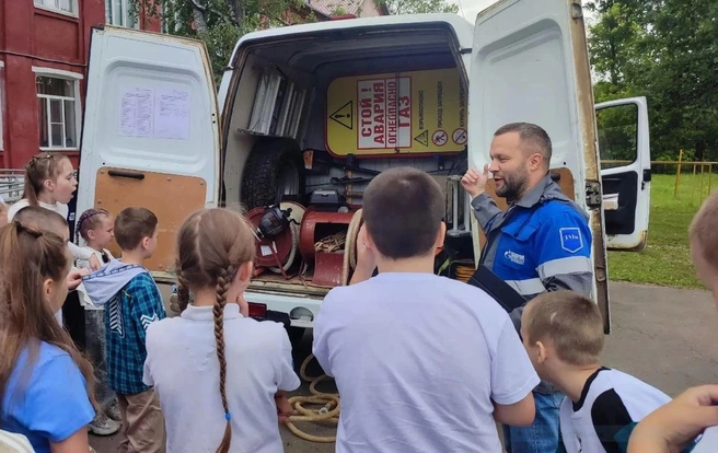В компании отметили, что такие уроки закладывают ответственность у детей с ранних лет | Источник: «Газпром газораспределение Ярославль»