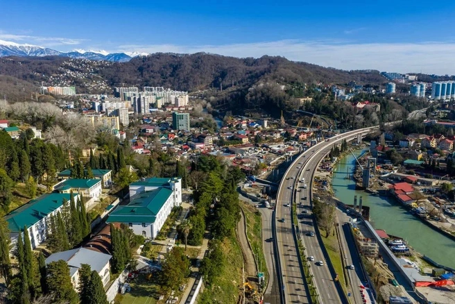 Подъезд к санаторию «Кудепста» не войдет в состав обход Адлера | Источник: russianhighways.ru