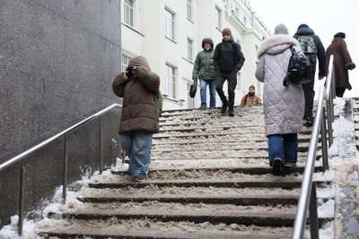 На Москву надвигается буран со снегопадом