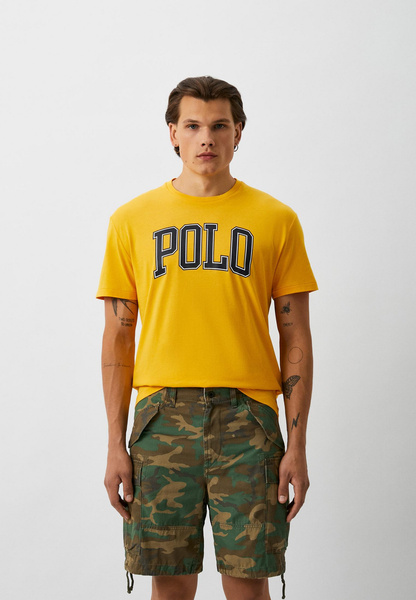 Футболка Polo Ralph Lauren, цвет: желтый