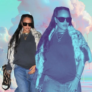 Рианна поделилась ранее не опубликованными беременными кадрами в бикини