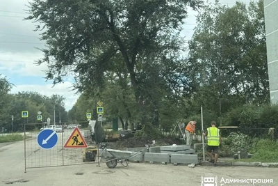 В Благовещенске строят парковку на Пушкина и Фрунзе