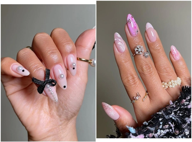 Маникюр на длинные ногти: 10 классных дизайнов ногтей на праздники
