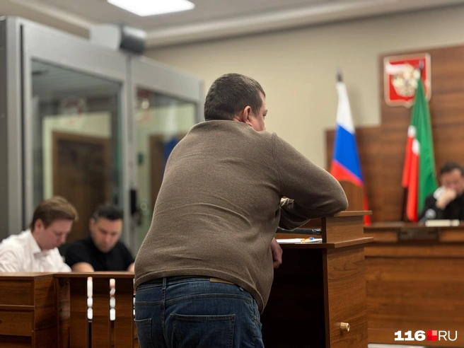 На фото&nbsp;— свидетель Рустам | Источник: Регина Алтынбаева / 116.RU