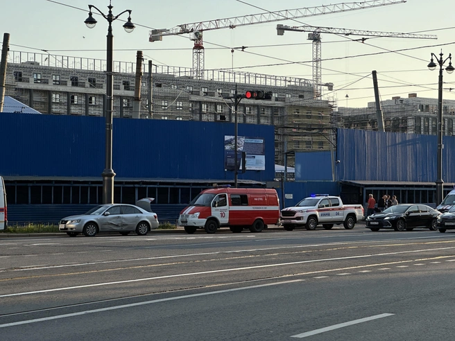 Подробности взрыва на стройке Судебного квартала | Источник: читатель «Фонтанки» Карл