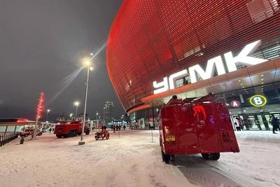 МЧС на игре «Автомобилиста»: фоторепортаж с юбилейного матча