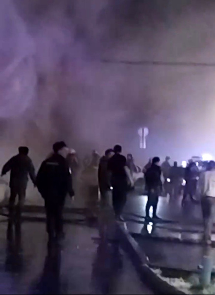 Крики, паника и давка: видео первых минут пожара в кафе «Полигон», где погибли 13 человек