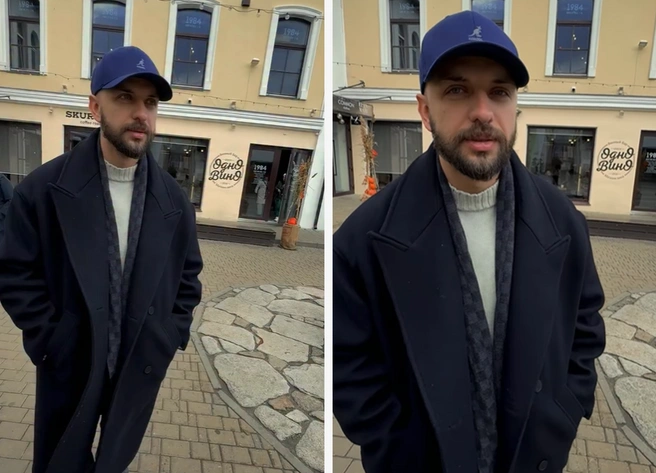 Артист прогулялся по улицам Омска | Источник: tereshinaleksei / Instagram* (экстремистская организация, деятельность запрещена на территории РФ)