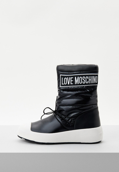 Дутики Love Moschino, цвет: черный 