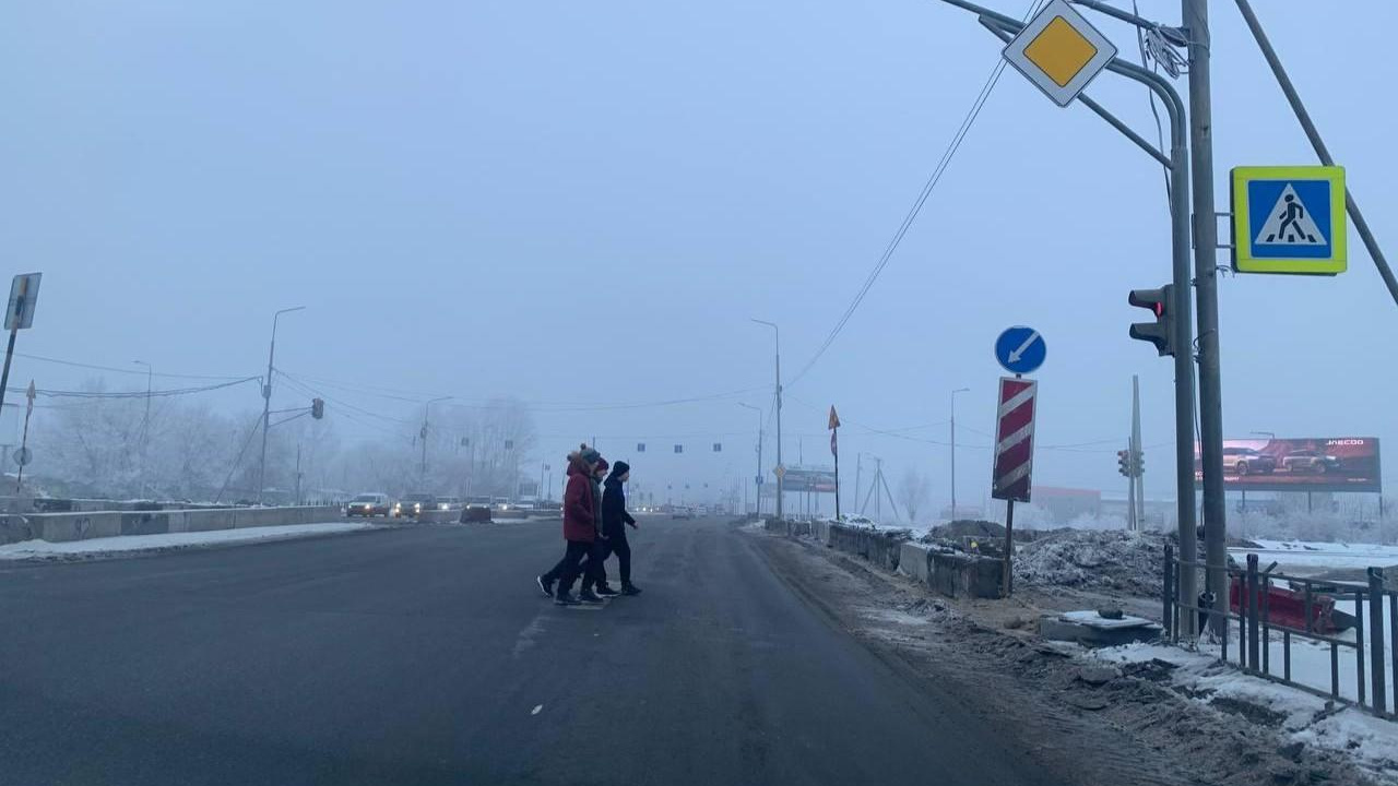 В Омске полностью восстановили движение на пересечении Волгоградской и Архитекторов