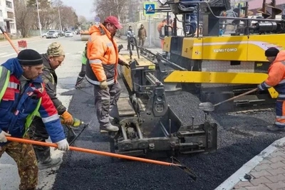 Ямочный ремонт в Сахалинской области: итоги недели