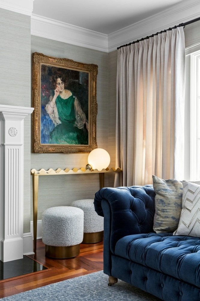 Французский шик и ар-деко: дом в пригороде Нью-Йорка (фото 0) | Источник: Шон Личфилд