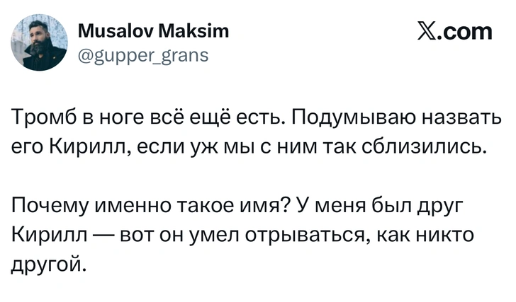 Источник: X (Twitter)